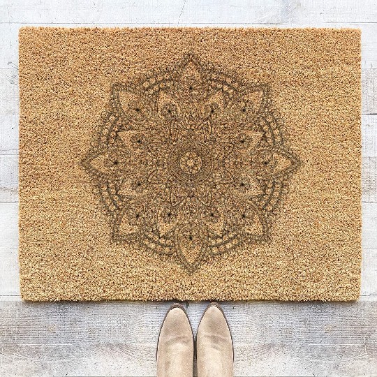 Mandala Art Spirits 41 Coir Doormats