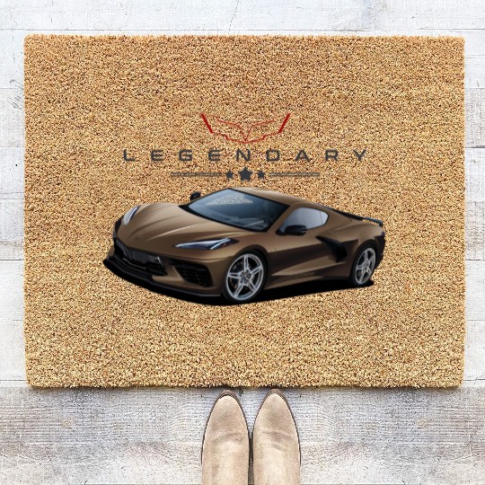 Bronze American Supercar Coir Doormats