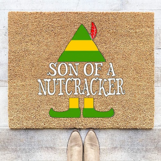 Son of a nutcracker Coir Doormats
