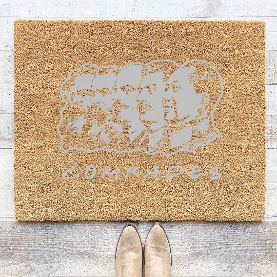 Communist Comrades Friends Coir Doormats