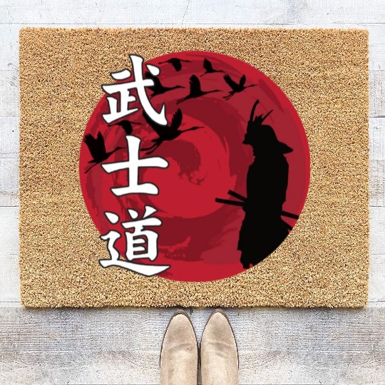 Samurai Bushido Japan Coir Doormats