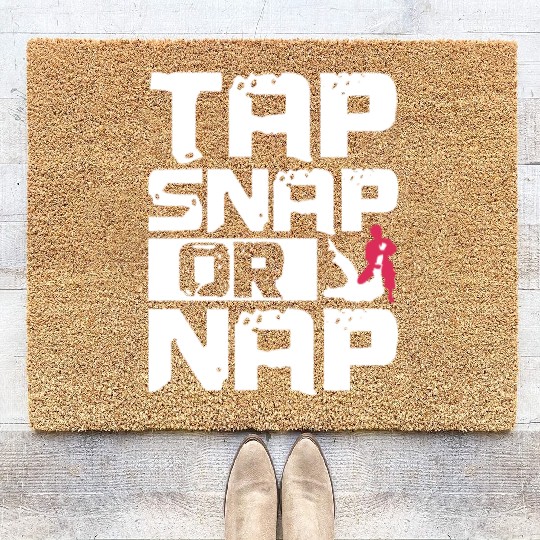 Tap Snap or Nap, Jiu Jitsu Coir Doormats