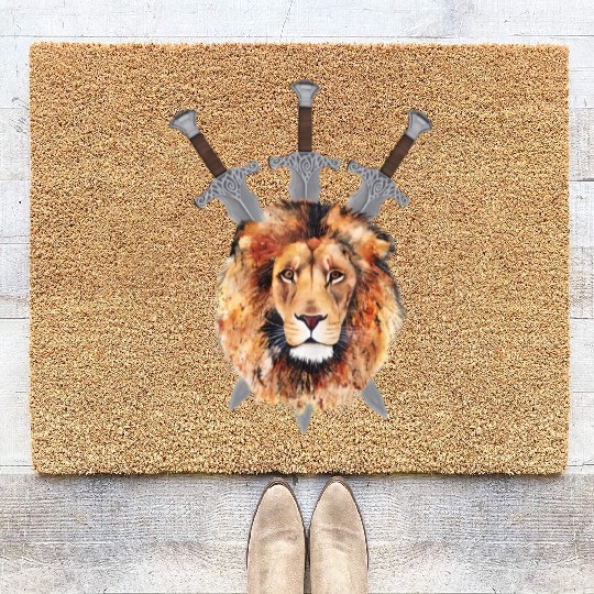 lion king Coir Doormats