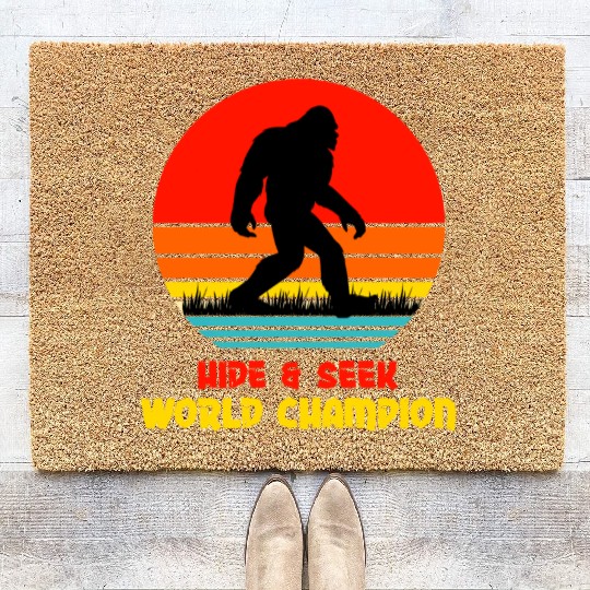 Hide Seek World Champion BigFoot Coir Doormats