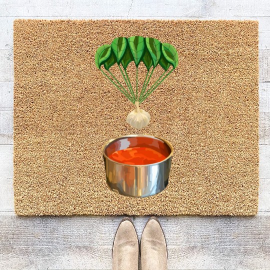 Italian Garlic Basil Tomato Sauce Coir Doormats