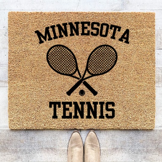 Vintage Minnesota Tennis Coir Doormats