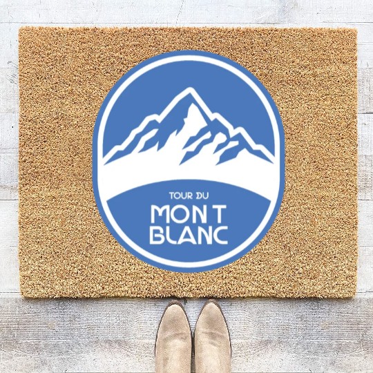 Tour du Mont Blanc Coir Doormats