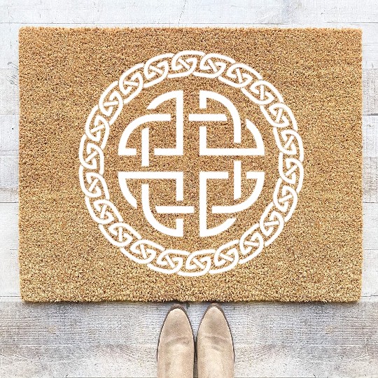 Celtic Knot Coir Doormats