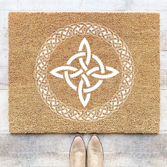 Celtic Knot Coir Doormats