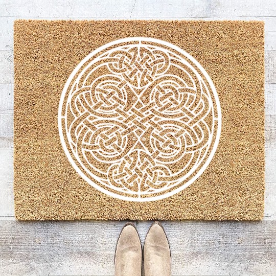 Celtic Knot Coir Doormats