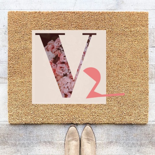 The Version saturated photo Coir Doormats