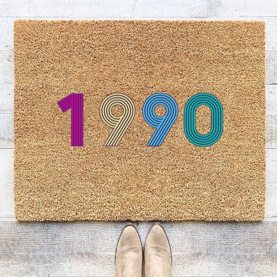 Year 1990 - 90s Colors Coir Doormats