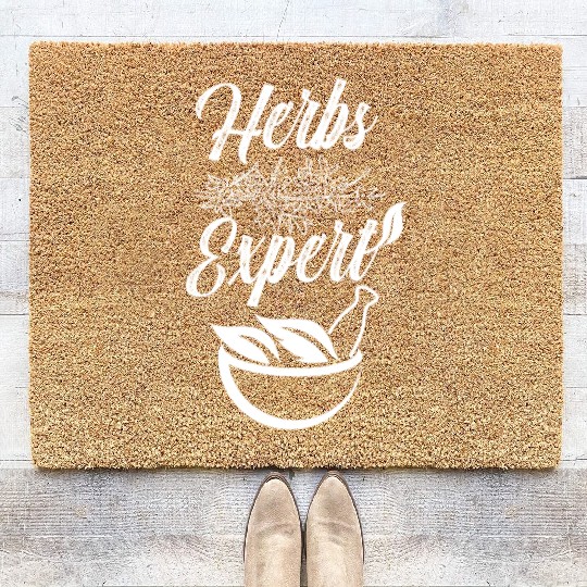 Herbs Expert Gardening Herb Herbalist Herbalism Coir Doormats