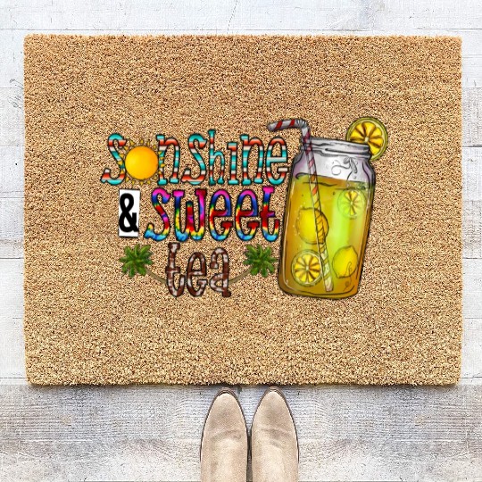 Sunshine Sweet Tea Coir Doormats