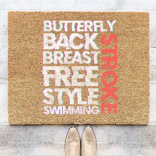 Pool Ocean Hobby Swimming Pool Coir Doormats