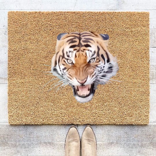 Wild Tiger - Wild Hissing - Wilderness Coir Doormats