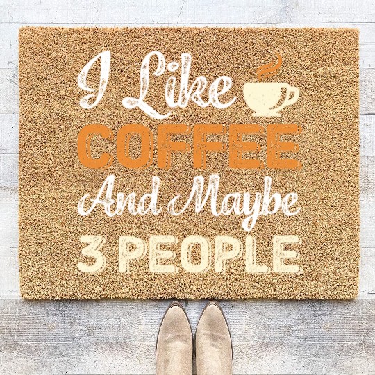Coffee Gift Coir Doormats