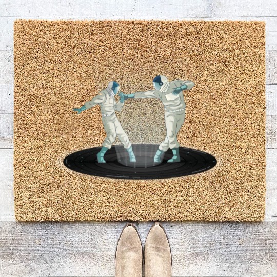 Dancing Astronauts Coir Doormats