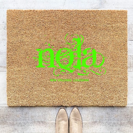 NOLA New Orleans Coir Doormats