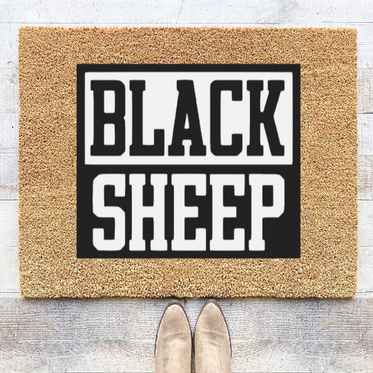 Black Sheep Coir Doormats