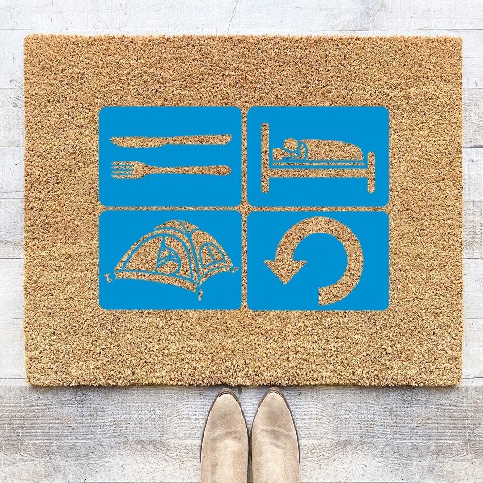 Daily Repeat Wilderness Camping Coir Doormats