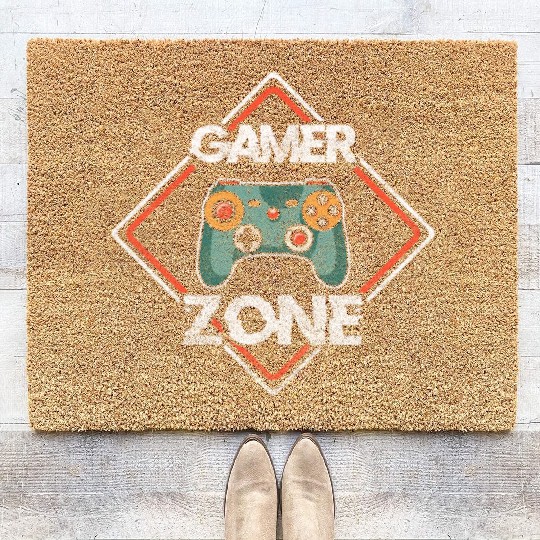 Game Controller Gaming Video Game Coir Doormats