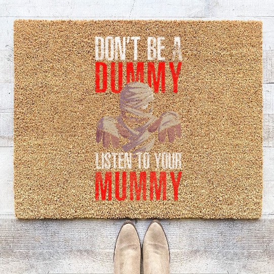 Mummies Horror Undead Egypt Coir Doormats
