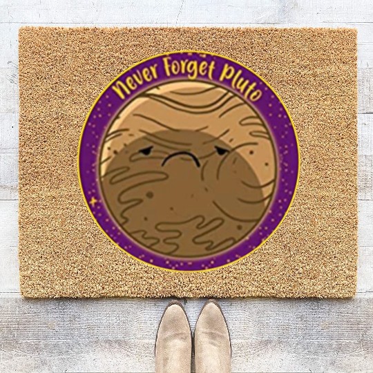 galaxy never school Coir Doormats