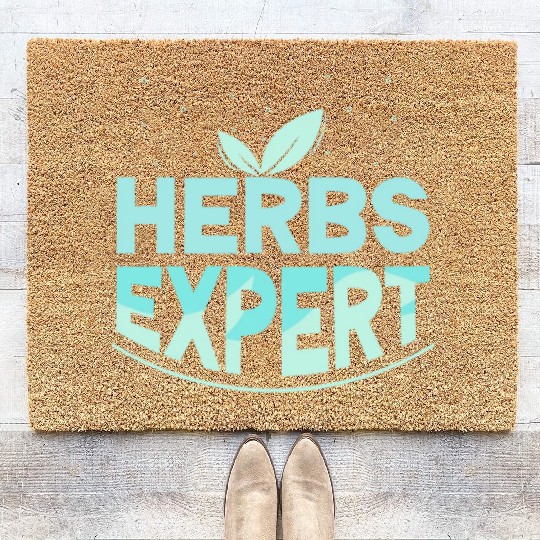 Herbs Expert Herbalism Herb Herbalist Gardening Coir Doormats
