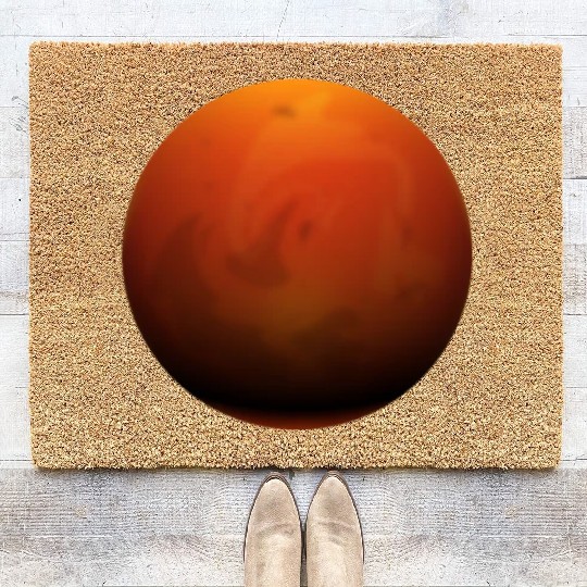 Mars Planet Coir Doormats