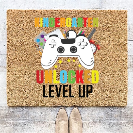 Copy of Kindergarten Unlocked Level Up Coir Doormats