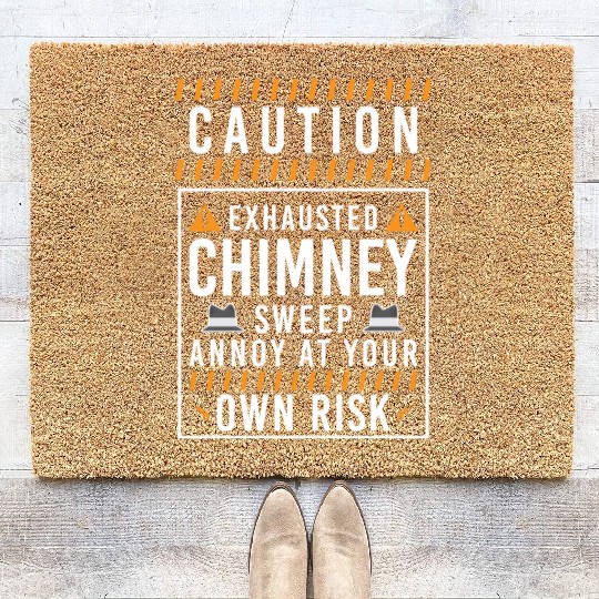 Happiness Fireplace Roof Master Coir Doormats