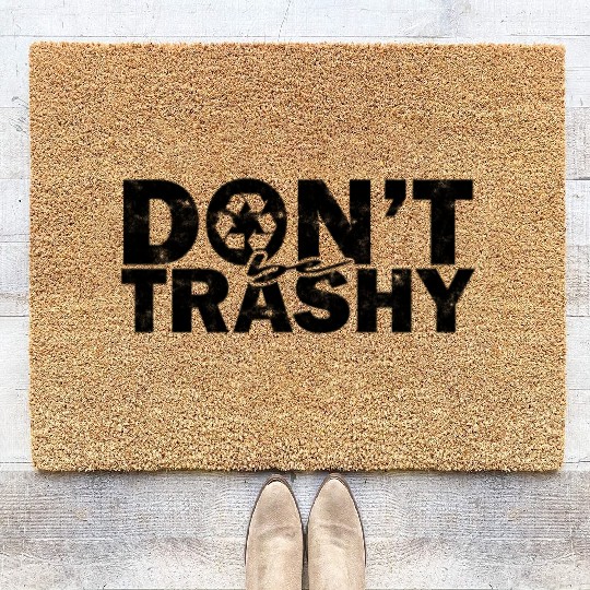 Don't be trashy - ecofriendly Coir Doormats