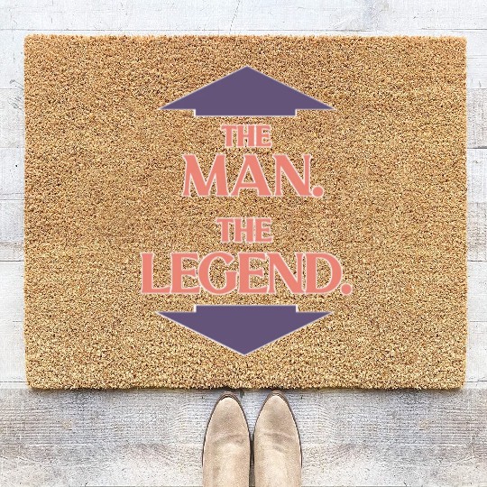 The man the legend Coir Doormats