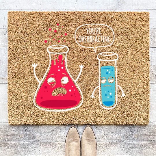 Earth Day Science Coir Doormats