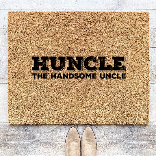 Huncle The Handsome Uncle Coir Doormats