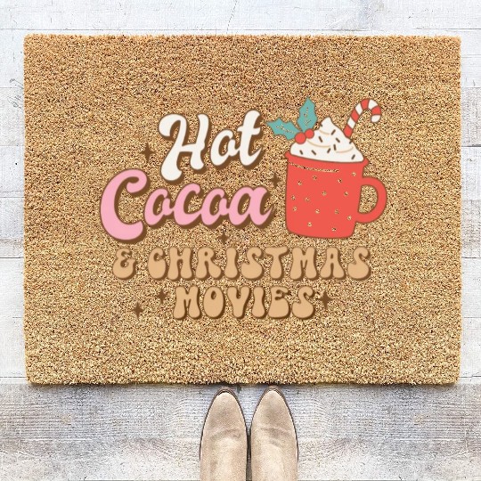 Hot cocoa Coir Doormats