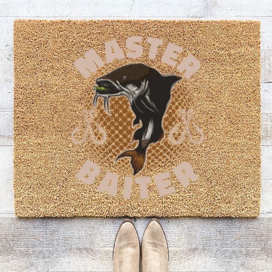 Master Baiter - Wels Catfish Hunter Coir Doormats