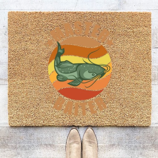Master Baiter - Wels Catfish Hunter Coir Doormats