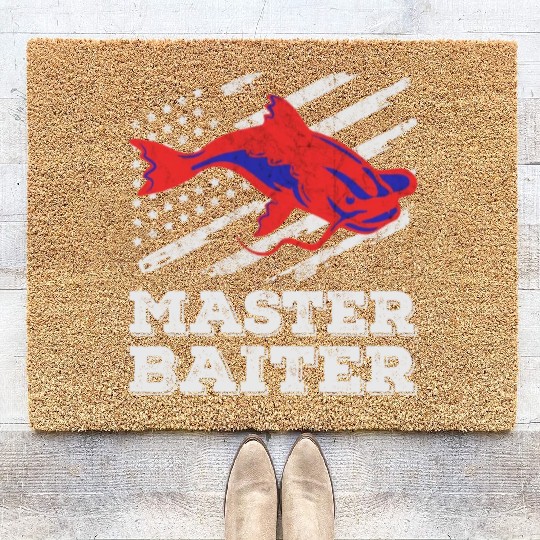 Master Baiter - Wels Catfish Hunter Coir Doormats