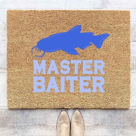 Master Baiter - Wels Catfish Hunter Coir Doormats