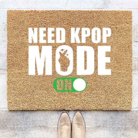 Need Kpop Mode on Coir Doormats