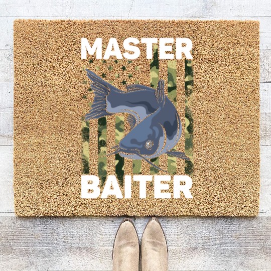 Master Baiter - Wels Catfish Hunter Coir Doormats