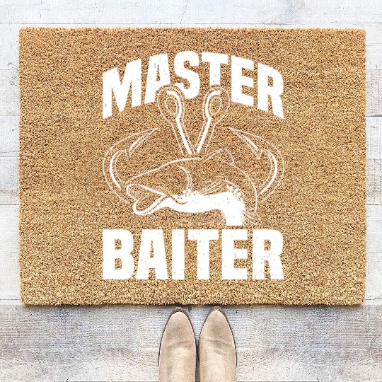 Master Baiter - Wels Catfish Hunter Coir Doormats