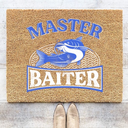 Master Baiter - Wels Catfish Hunter Coir Doormats