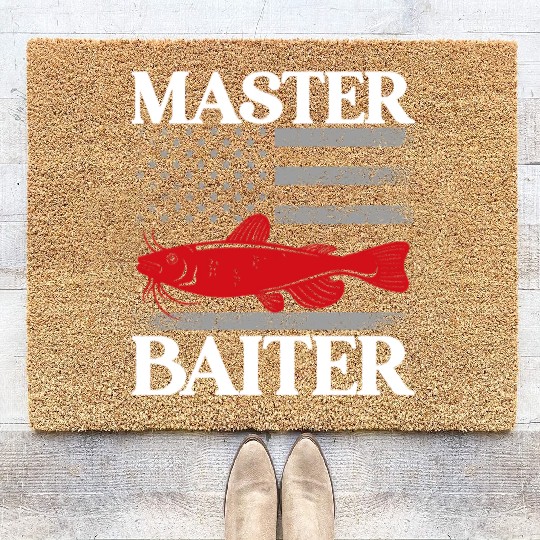 Master Baiter - Wels Catfish Hunter Coir Doormats