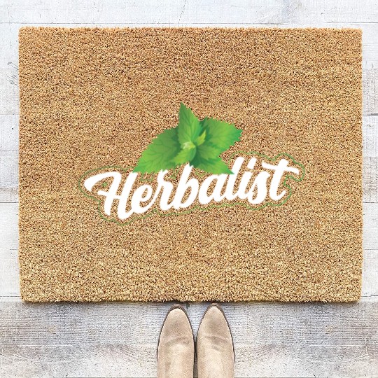 Herbalist Gardening Herbalism Herb Herbs Coir Doormats