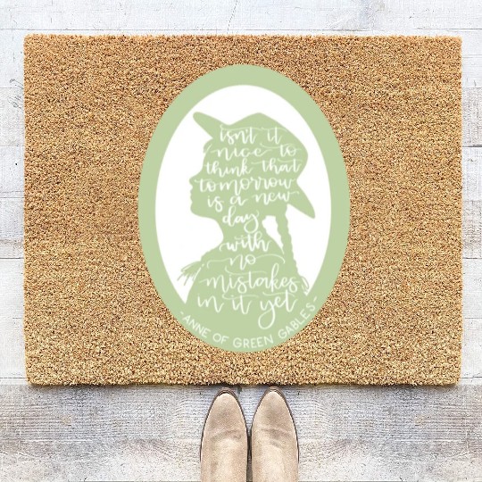 Anne of Green Gables Quote Coir Doormats