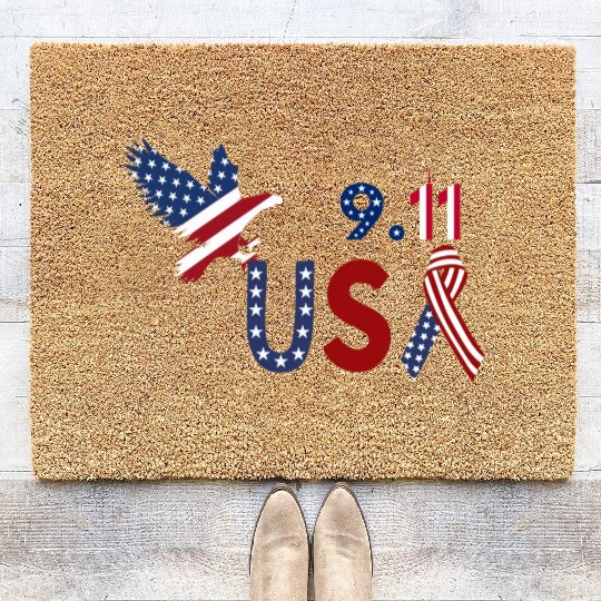 Patriot Day 9.11 Coir Doormats