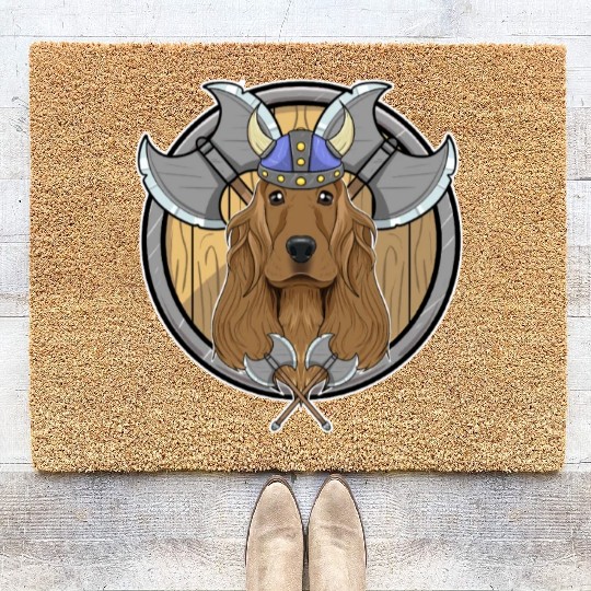 Cocker Spaniel I Valhalla I Viking Coir Doormats